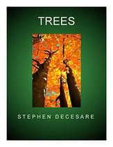 Trees Three-Part Mixed choral sheet music cover